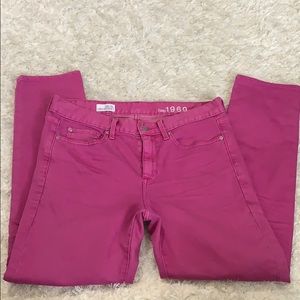 Gap 1969 purple jeans